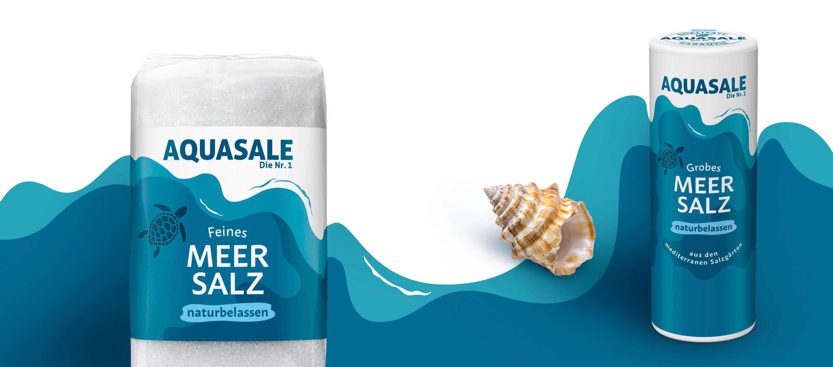 Relaunch Aquasale Packaging Range