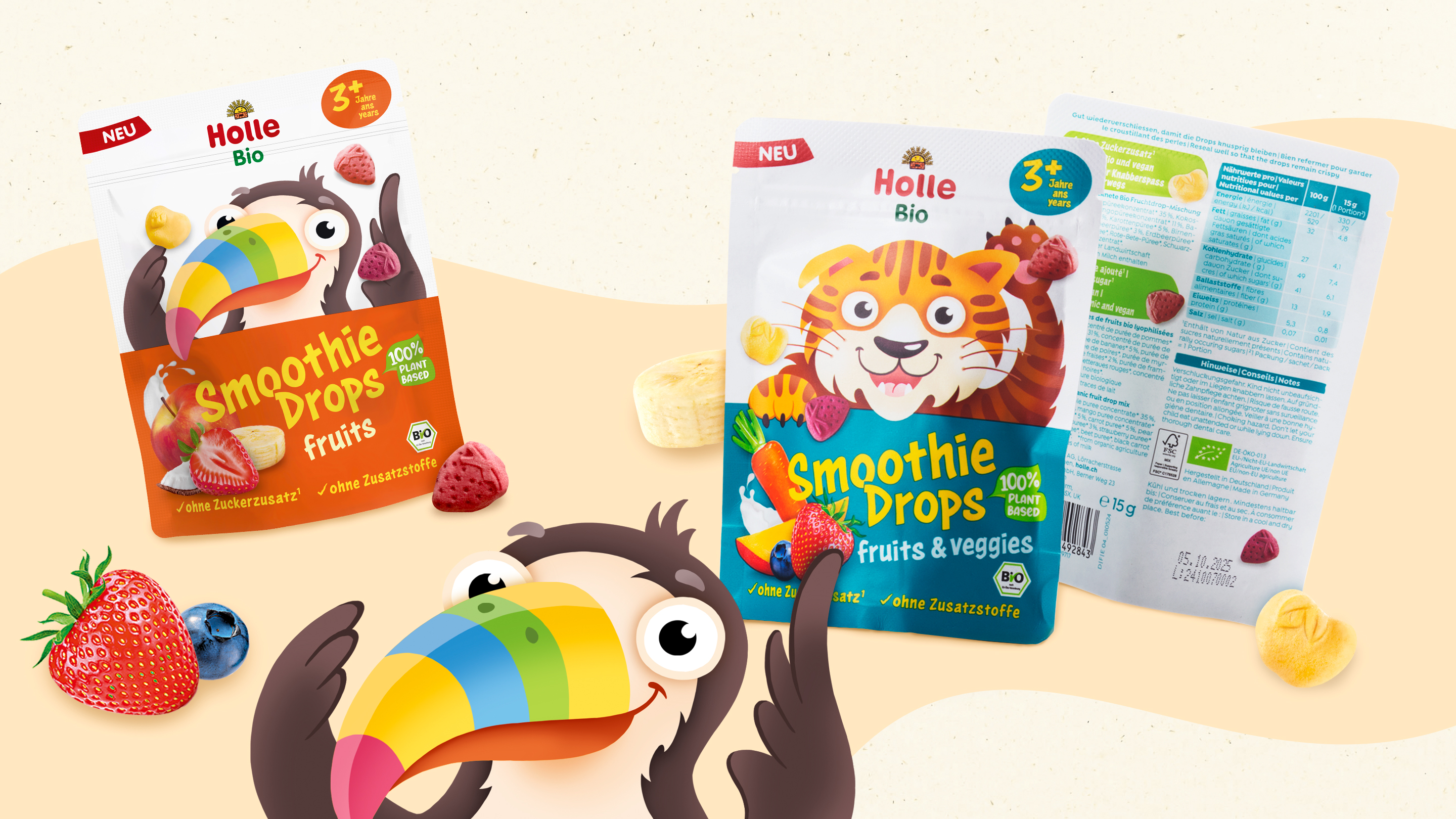 Holle Kids Range Smoothie Drops