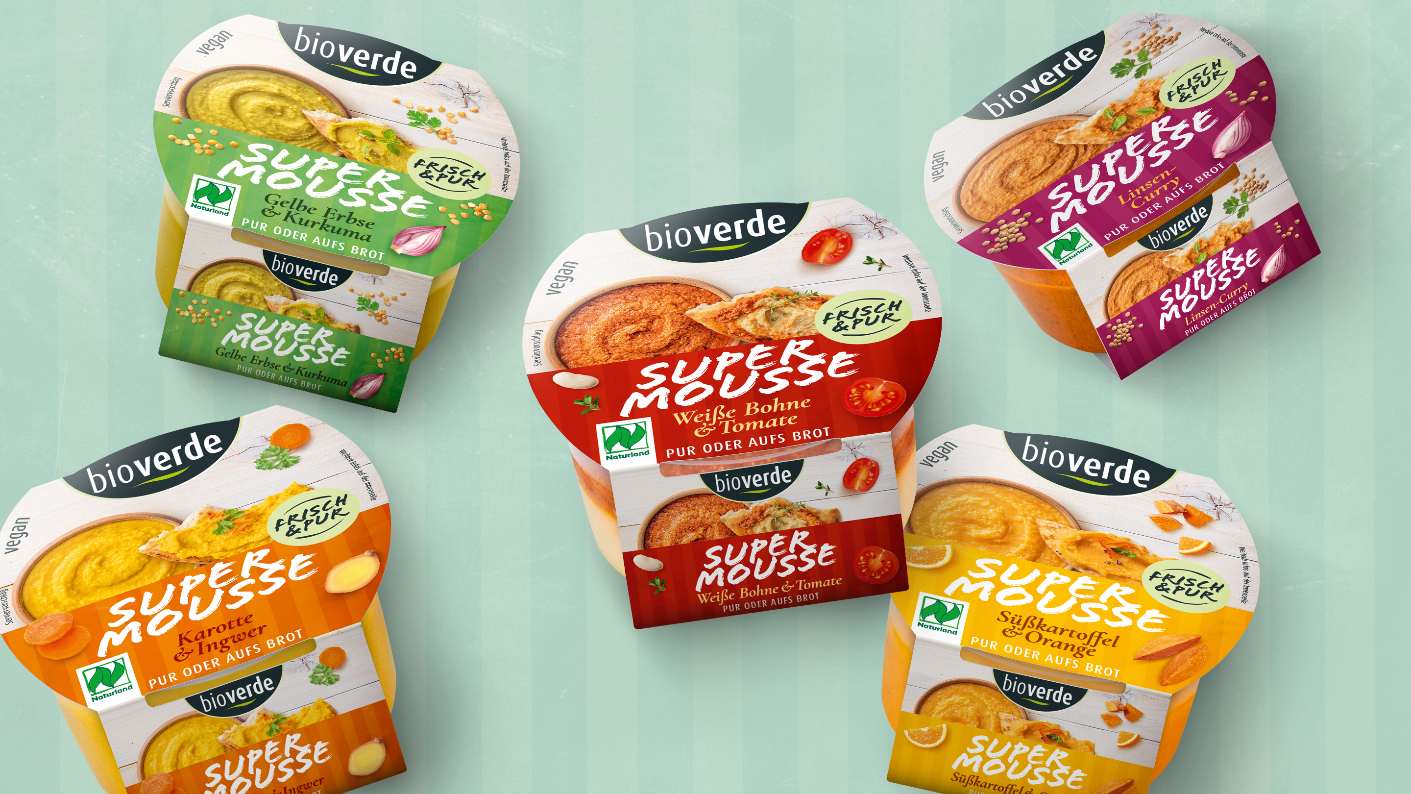 bio-verde Relaunch Packaging-Design: Supermousse