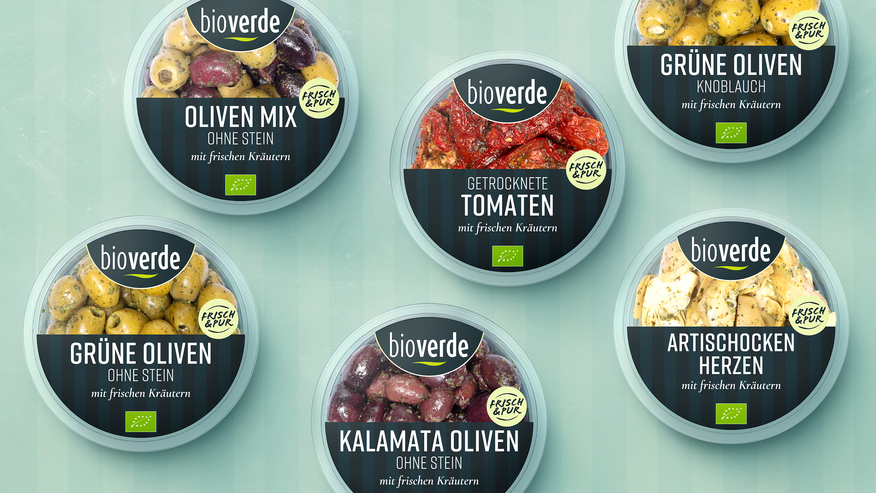 bio-verde Relaunch Packaging-Design: Antipasti