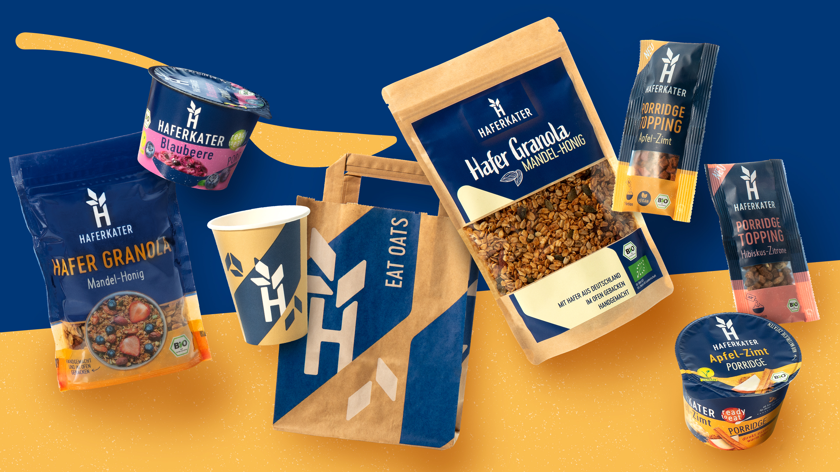 Packaging Haferkater Porridges